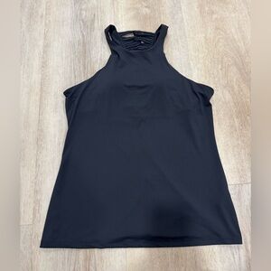 Fabletics Large Women’s Black High-Neck Tank Top